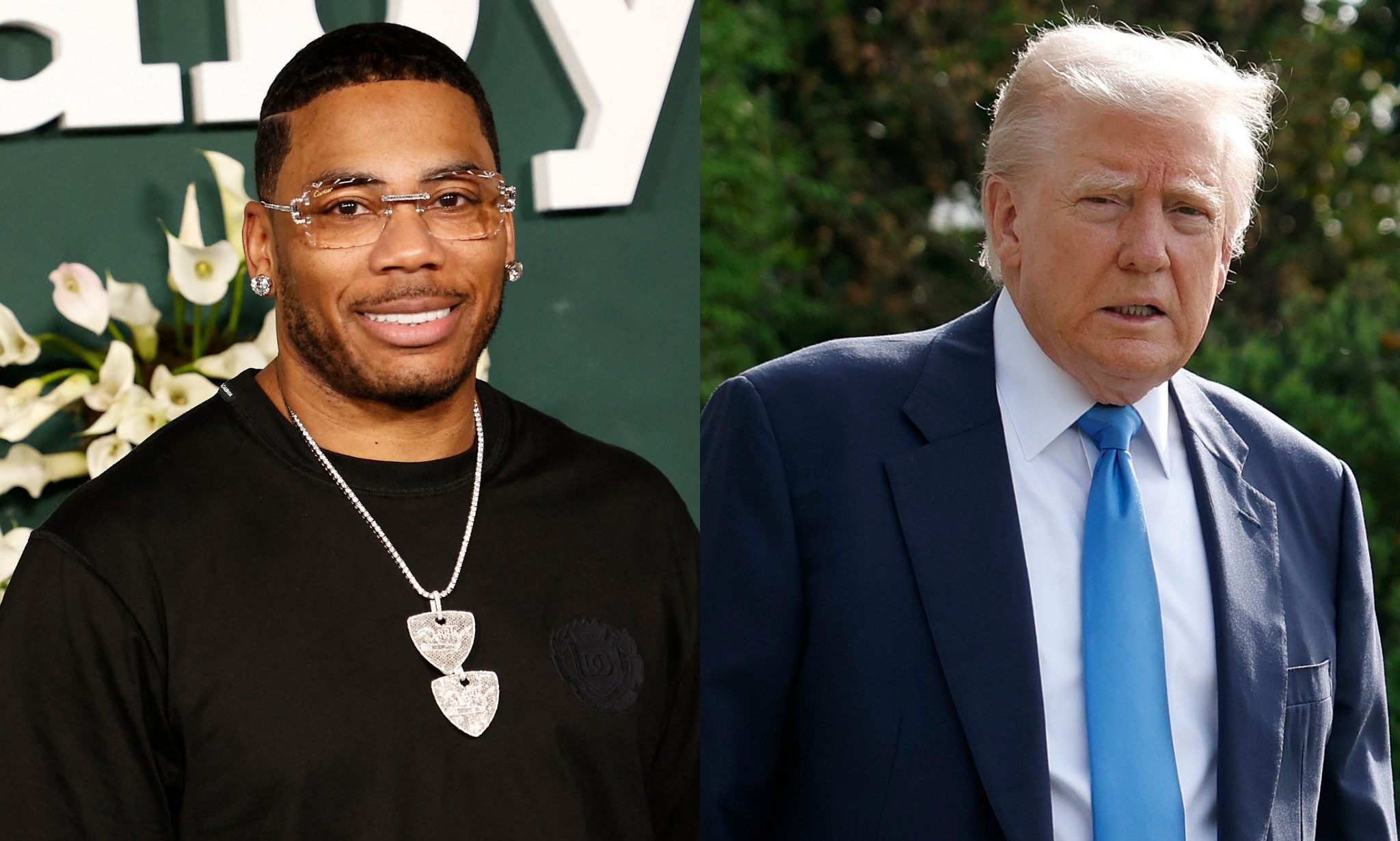 Heard You, Sir! Nelly Sparks Reactions After Speaking On Donald Trump's First 100 Days As U.S. President (VIDEO)