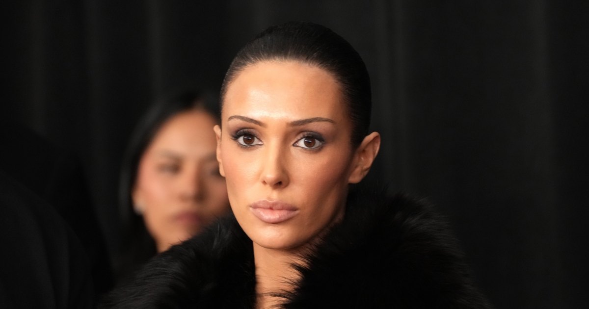 Kanye West's Wife Bianca Censori Stuns in Naked Fishnet Look