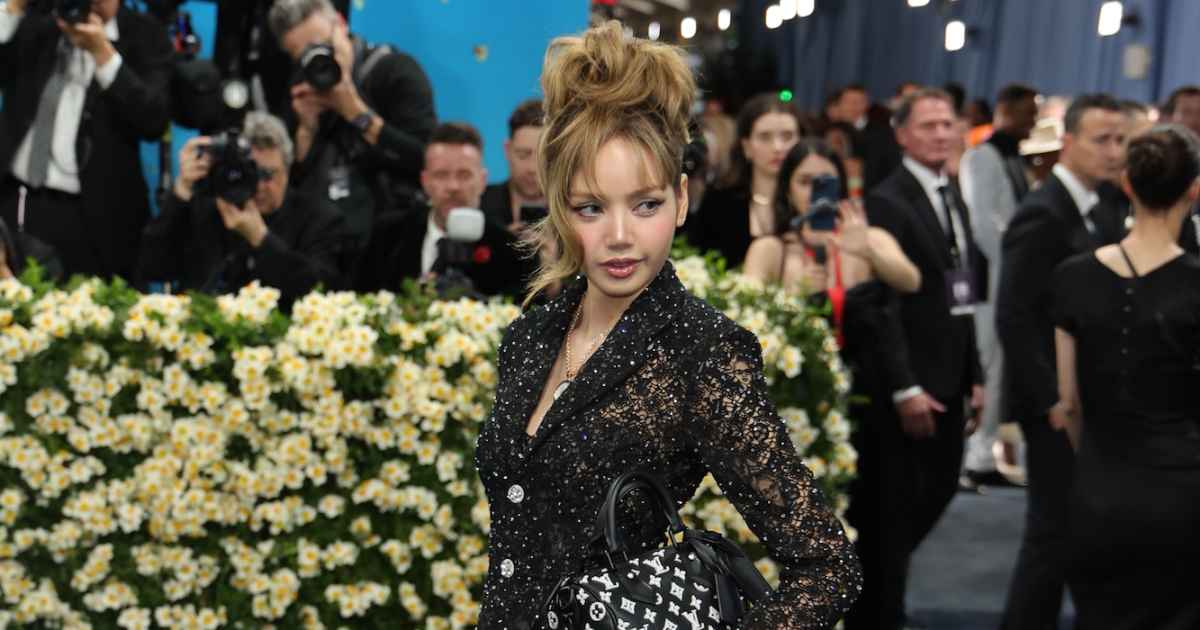 K-Pop Star Lisa's Controversial Lace Bodysuit at 2025 Met Gala