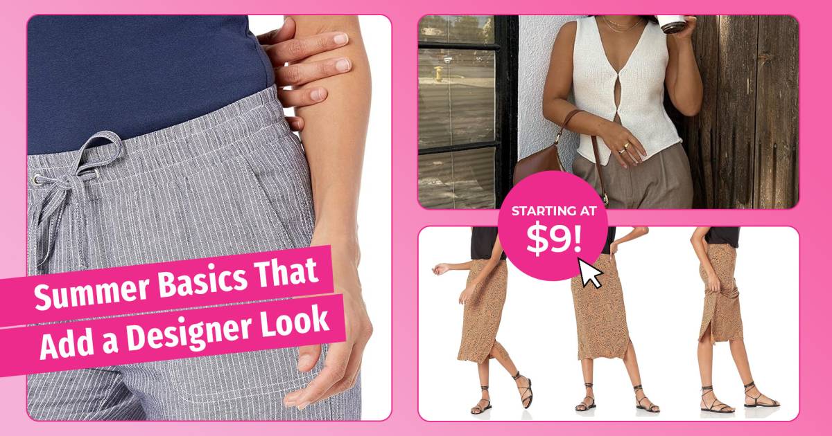 23 Summer Outfit Basics That Look Designer Starting at $9