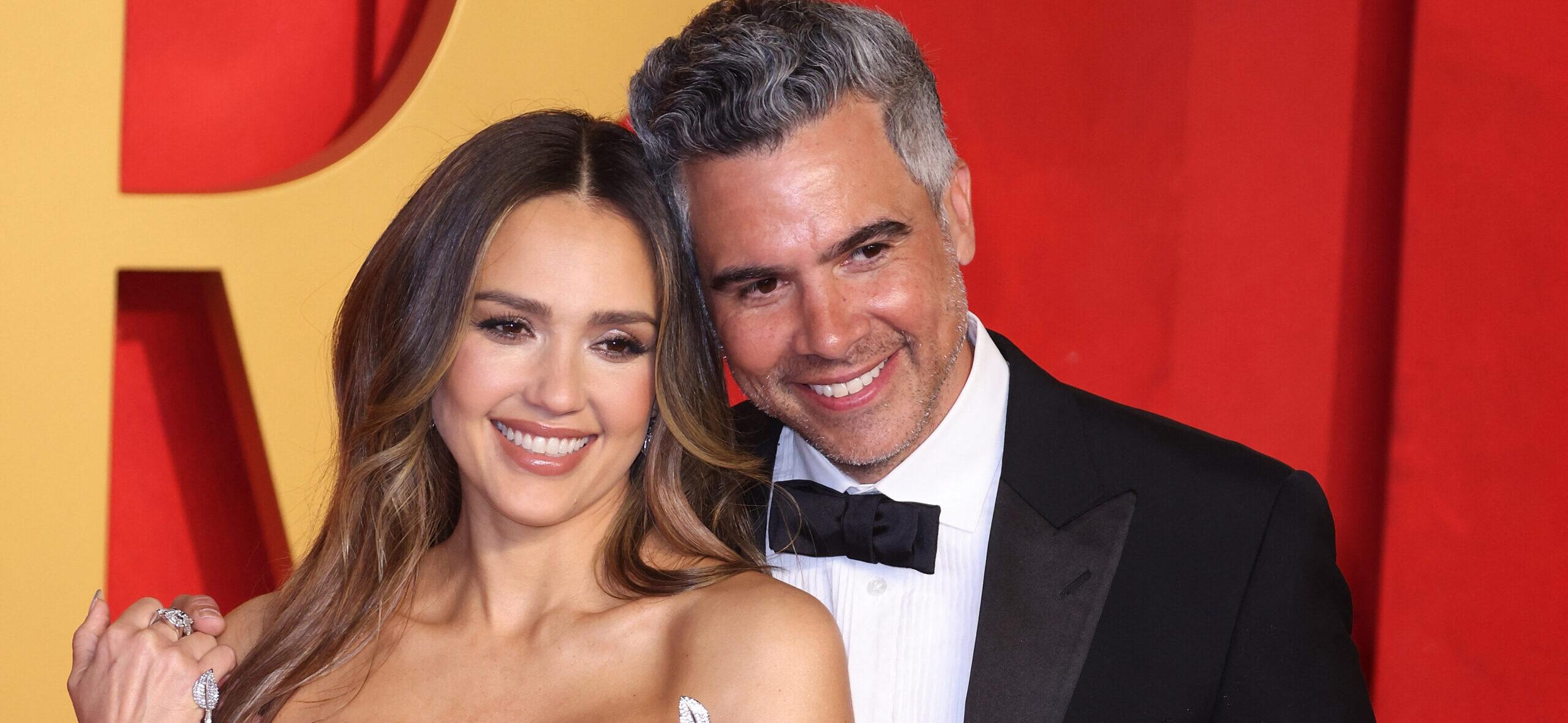 Jessica Alba And Cash Warren Reunite At Graduation, And Her Face Says It All