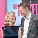 Pamela Anderson and Liam Neeson Nearly Kiss During Interview