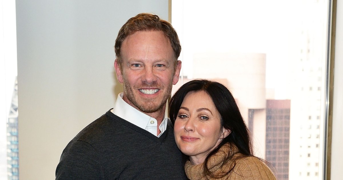 Why Ian Ziering Waited a Year to Post About Shannen Doherty