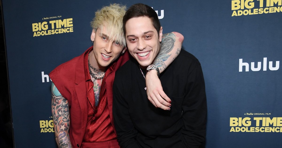 Machine Gun Kelly Reacts to Pete Davidson's Baby News