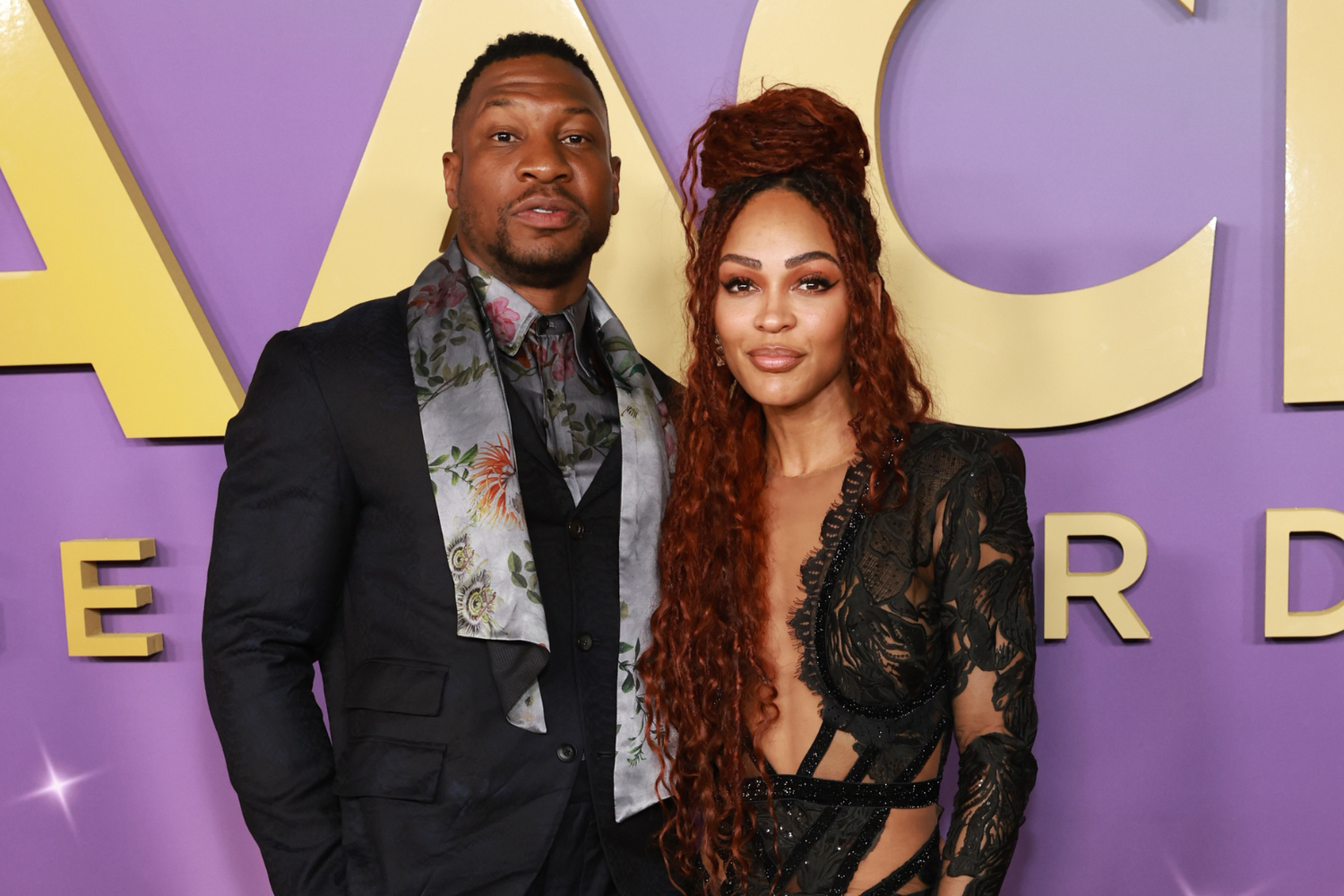 Whew! Meagan Good & Jonathan Majors Spark Reactions With Clip Addressing Pregnancy Rumors (WATCH)