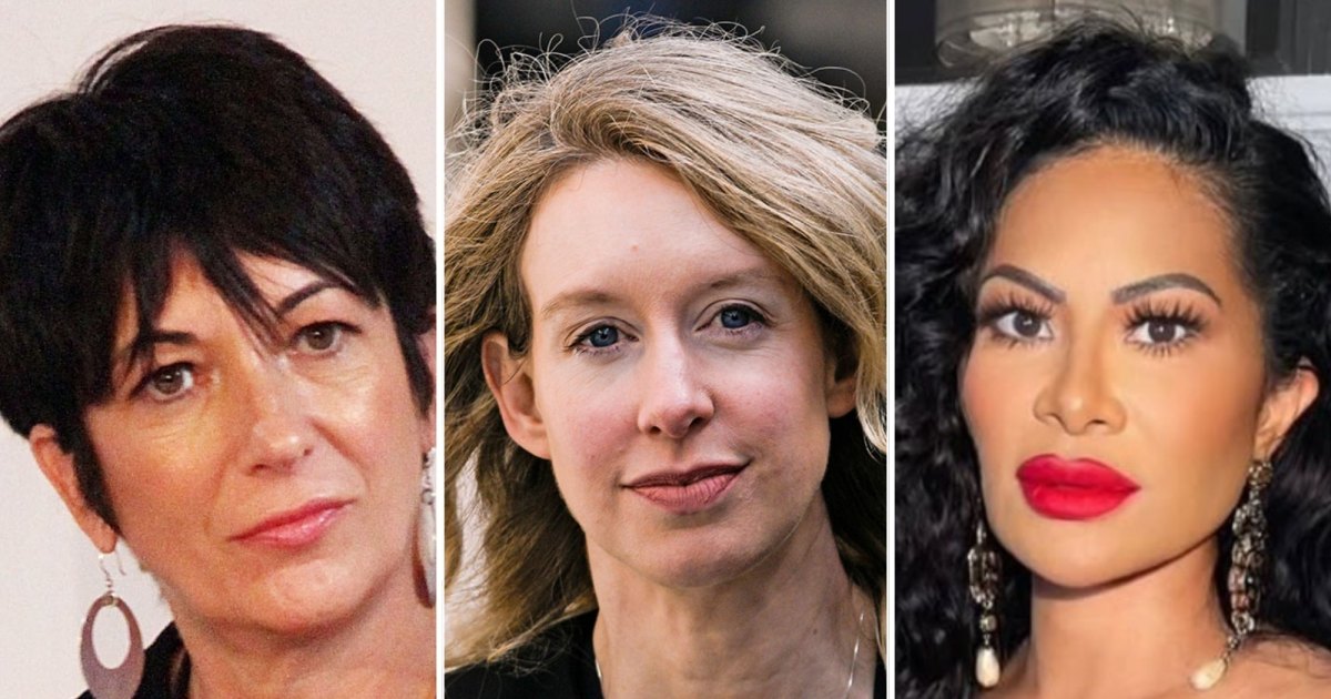 Ghislaine Maxwell Joins Elizabeth Holmes and Jen Shah in Texas Prison