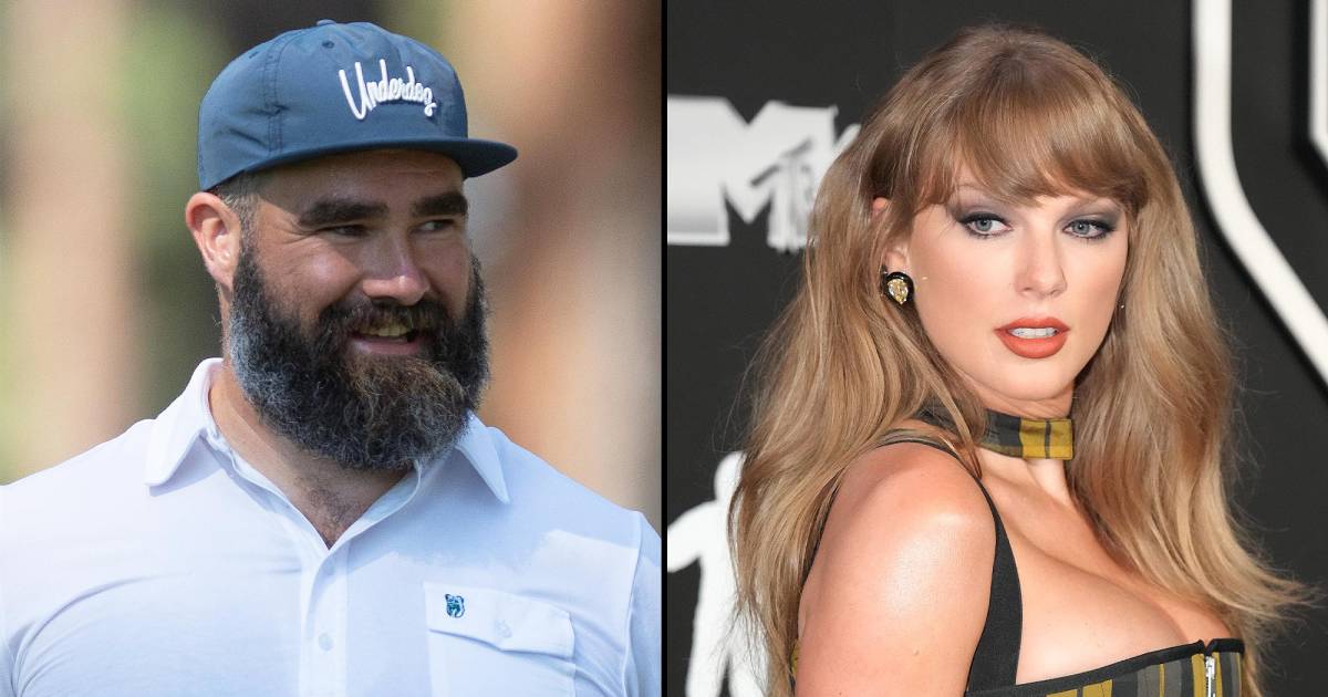 Jason Kelce Reacts to Millions Watching Taylor Swift on 'New Heights'