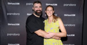 Jason Kelce Cheers on Wife Kylie Kelce’s Gotham FC Appearance