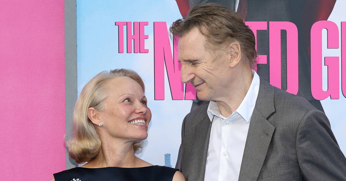 Hollywood Reacts to Pamela Anderson Liam Neeson Romance